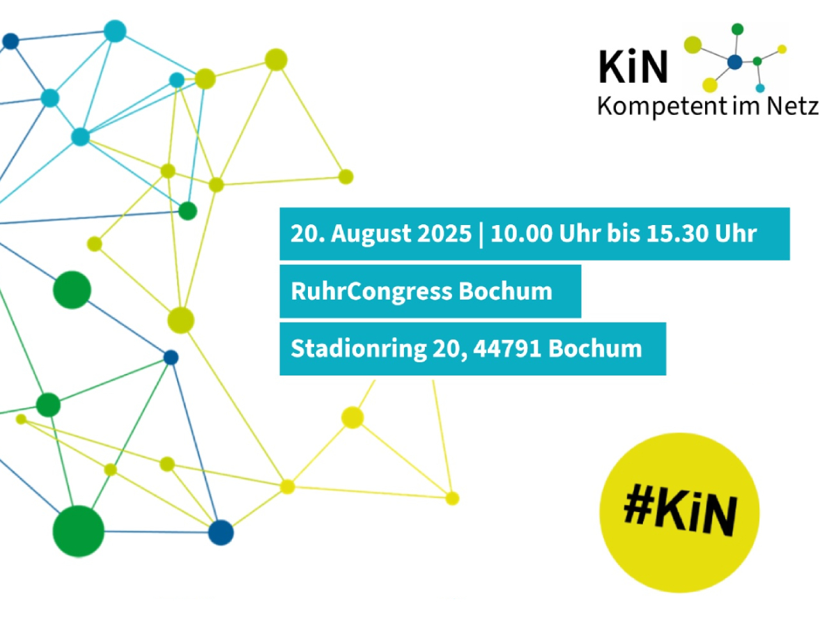 Informationen zur Veranstaltung Kompetent im Netz. Datum: 20. August 2025 | 10.00 Uhr – 15.30 Uhr. Adresse: RuhrCongress Bochum, Stadionring 20, 44791 Bochum Informationen zur Veranstaltung Kompetent im Netz. Datum: 20. August 2025 | 10.00 Uhr – 15.30 Uhr. Adresse: RuhrCongress Bochum, Stadionring 20, 44791 Bochum